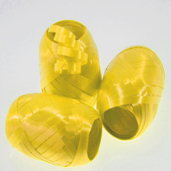 Stuha vajíčko 5 mm x 20 m STANDARD - žlutá (1 ks)