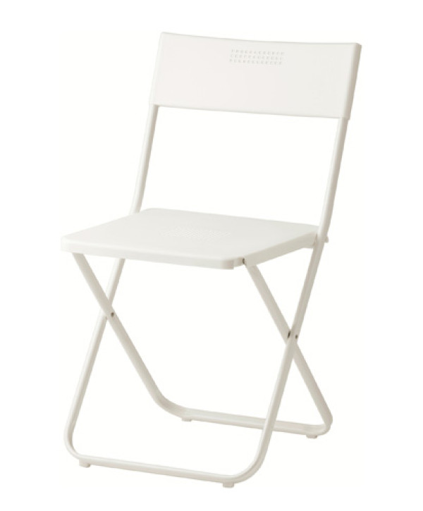 Párty židle - bílá - pronájem (1 ks)