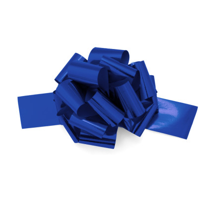 Stahovací kokarda Pom Pom 5/150 METAL - tmavě modrá ( 1 ks )