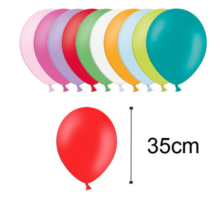 Balonek pastelový -  Ø35 cm (100 ks/bal)