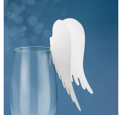 Dekorace z papíru - andělská křídla (10 ks/bal)